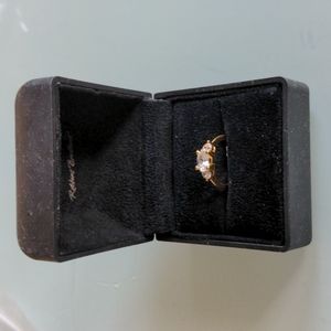 Triple Solitaire Ring (size 5)